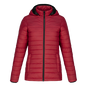 L00901 - Canyon - Ladies Puffy Jacket w/ Detachable Hood - Red / XS - Puffer