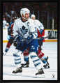 Doug Gilmour 20x29 Framed Canvas Maple Leafs Action-V