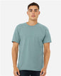 CVC Jersey Tee - Heather Blue Lagoon -  - 7584