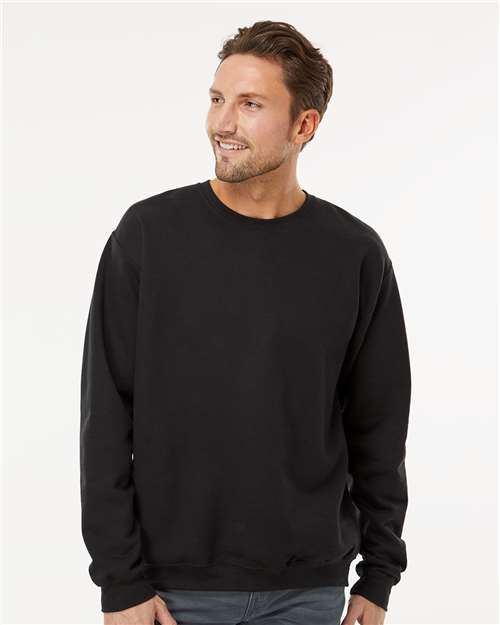 Unisex Crewneck Fleece - Black -  - 9400 - Toronto Screen Printing- Color
