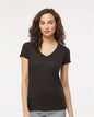 Women's Deluxe Blend V-Neck T-Shirt -  - 9419