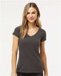 Women's Deluxe Blend V-Neck T-Shirt -  - 9419