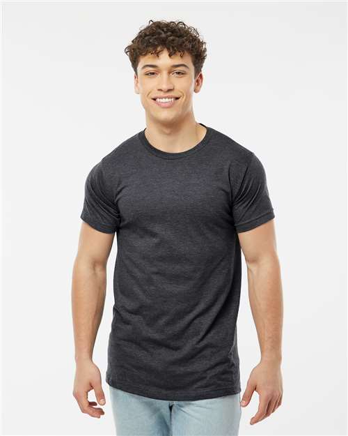 Fine Jersey T-Shirt - Heather Charcoal