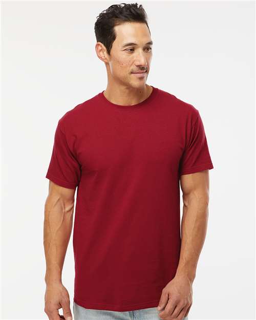 Gold Soft Touch T-Shirt - Cardinal Red