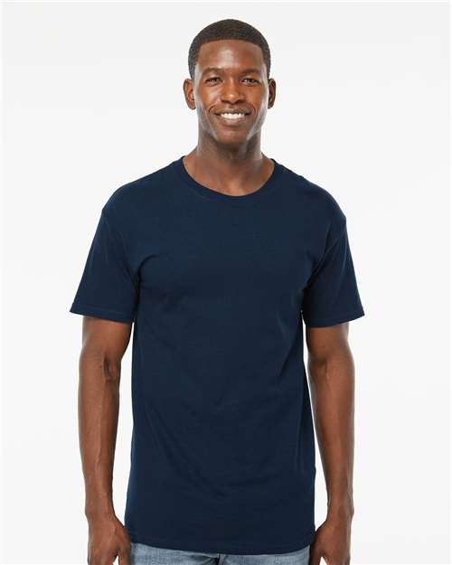 Gold Soft Touch T-Shirt - Deep Navy