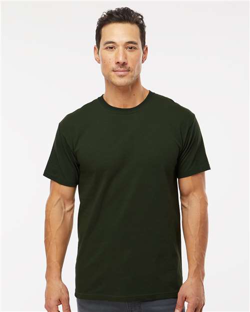 Gold Soft Touch T-Shirt - Forest Green