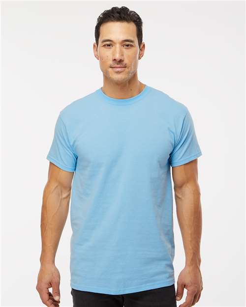 Gold Soft Touch T-Shirt - Light Blue