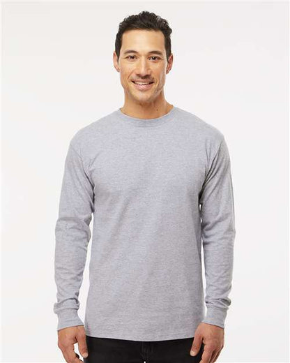 Unisex Gold Soft Touch Long Sleeve T-Shirt -  - 9460