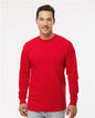 Unisex Gold Soft Touch Long Sleeve T-Shirt -  - 9460