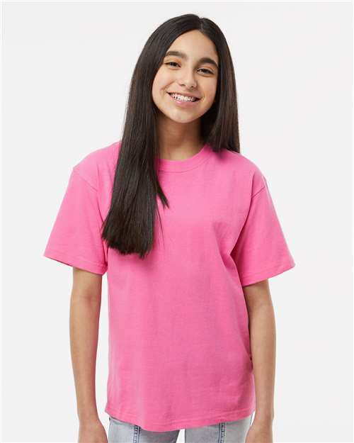 Youth Gold Soft Touch T-Shirt - Azalea -  - 9463 - Toronto Screen Printing- Color