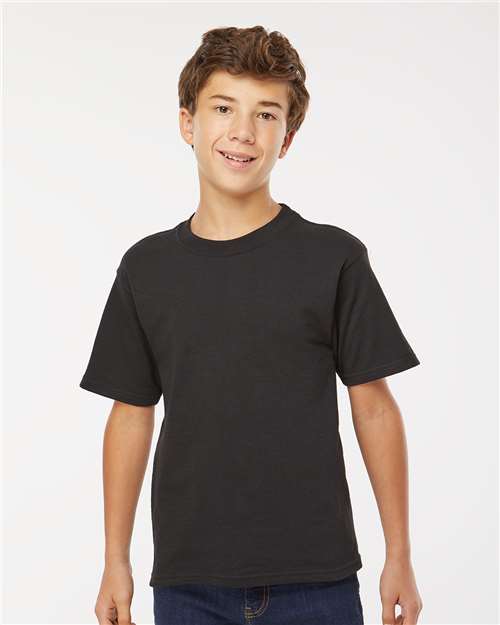 Youth Gold Soft Touch T-Shirt - Black