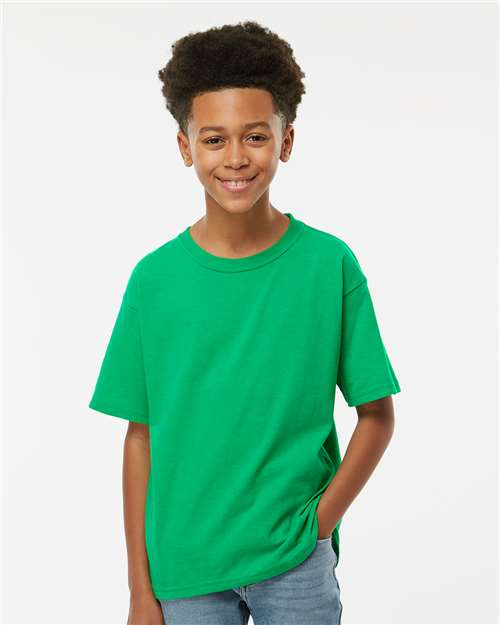 Youth Gold Soft Touch T-Shirt - Irish Green