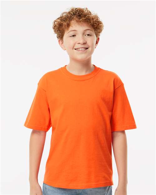 Youth Gold Soft Touch T-Shirt - Orange