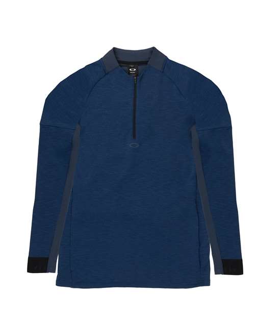 Knockdown Mixed Fleece Quarter-Zip Pullover