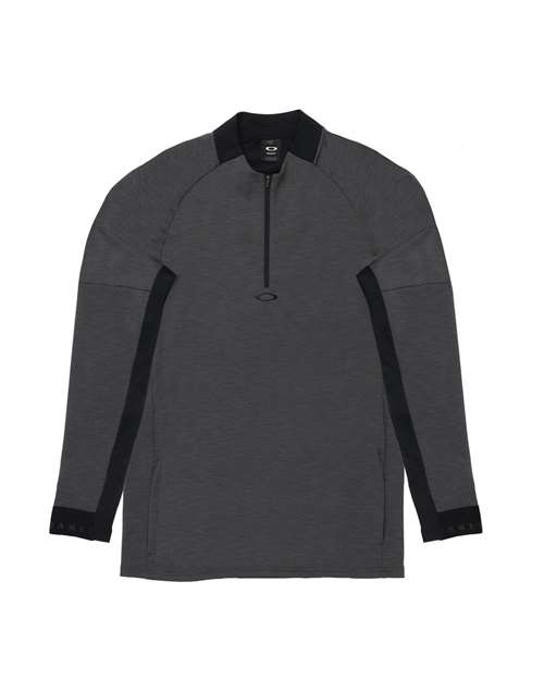 Knockdown Mixed Fleece Quarter-Zip Pullover