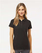 Women's Ringspun Pique Polo -  - 9547