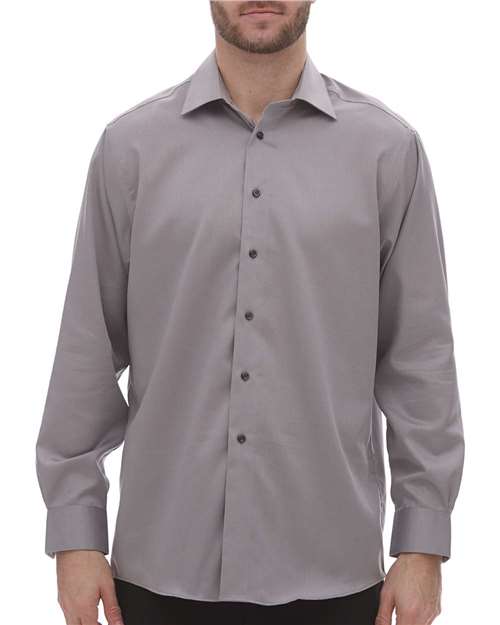 Non-Iron Dobby Dress Shirt