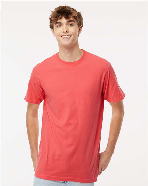 Vintage Garment-Dyed T-Shirt - Bright Salmon