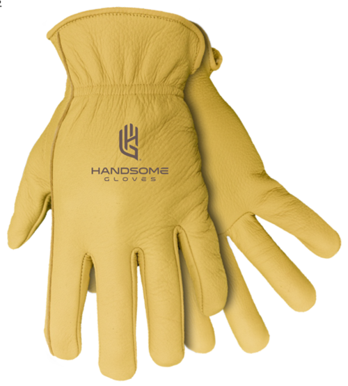 Winter Lined Deerskin Driver Gloves - 9301