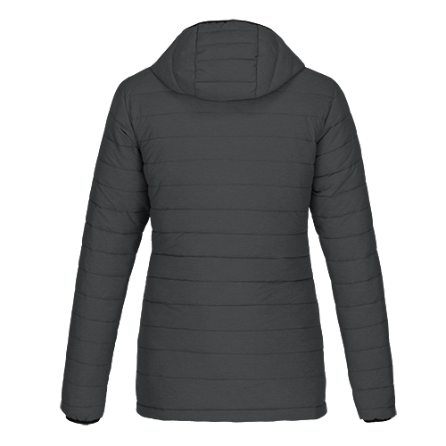 L00931 - Yukon - Ladies Puffy Jacket w/ Detachable Hood - Puffer