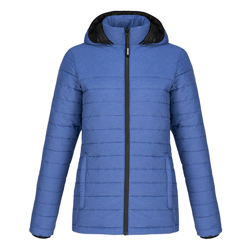 L00931 - Yukon - Ladies  Puffy Jacket w/ Detachable Hood