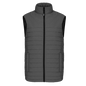 L00935 - Inuvik - Men’s Puffy Vest - Grey Heather / S - Puffer