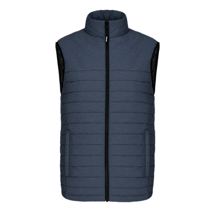 L00935 - Inuvik - Men’s Puffy Vest - Navy Heather / S - Puffer
