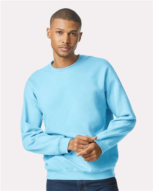Unisex Softstyle® Midweight Crewneck Sweatshirt - Ash Grey -