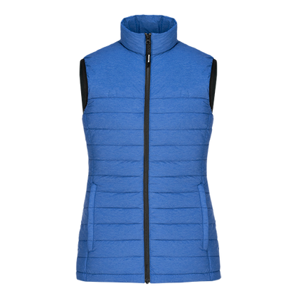L00936 - Inuvik - Ladies Puffy Vest - Blue Heather / XS - Puffer