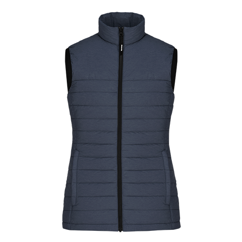 L00936 - Inuvik - Ladies Puffy Vest - Navy Heather / XS - Puffer
