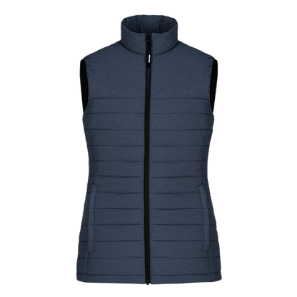 L00936 - Inuvik - Ladies Puffy Vest - Navy Heather / XS - Puffer