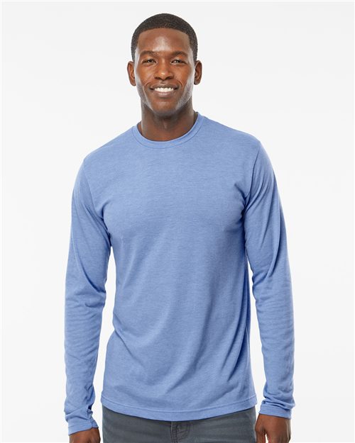 Poly-Blend Long Sleeve T-Shirt -  - 9412 - Toronto Screen Printing- Color