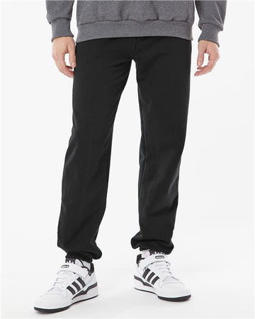 Pocketed Sweatpants with Elastic Cuffs -  - 9413