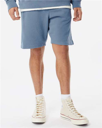 Unisex Pigment-Dyed Fleece Shorts -  - 9837