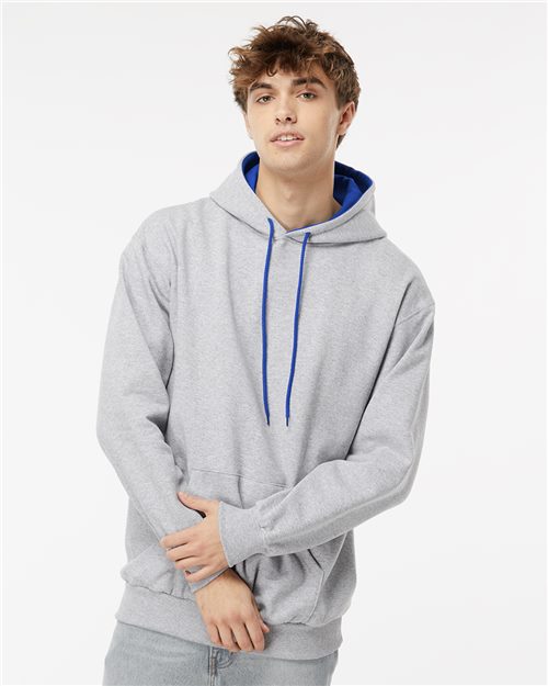 Two-Tone Hooded Sweatshirt -