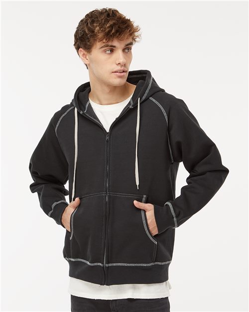 Extra Heavy Full-Zip Hooded Sweatshirt -