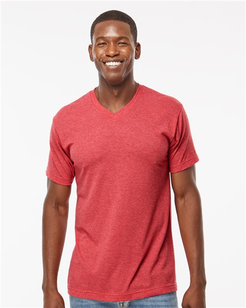 Deluxe Blend V-Neck T-Shirt -  - 9428 - Toronto Screen Printing- Color