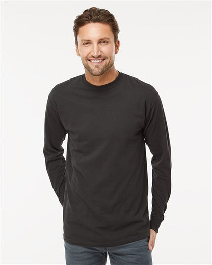 Unisex Gold Soft Touch Long Sleeve T-Shirt -  - 9460