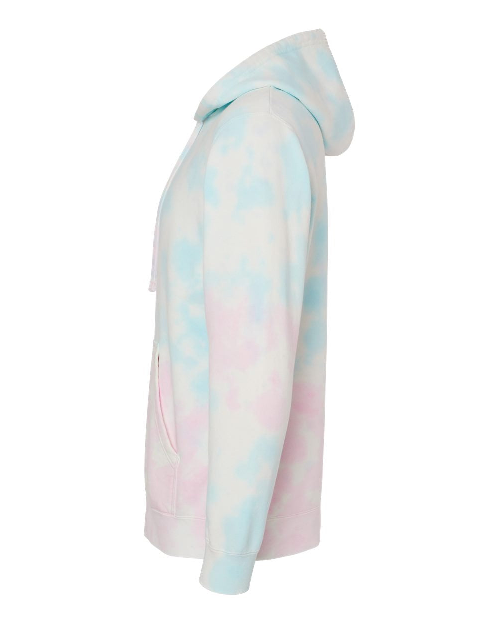 Independent Trading Co. Midweight Tie-Dyed Hooded Sweatshirt PRM4500TD