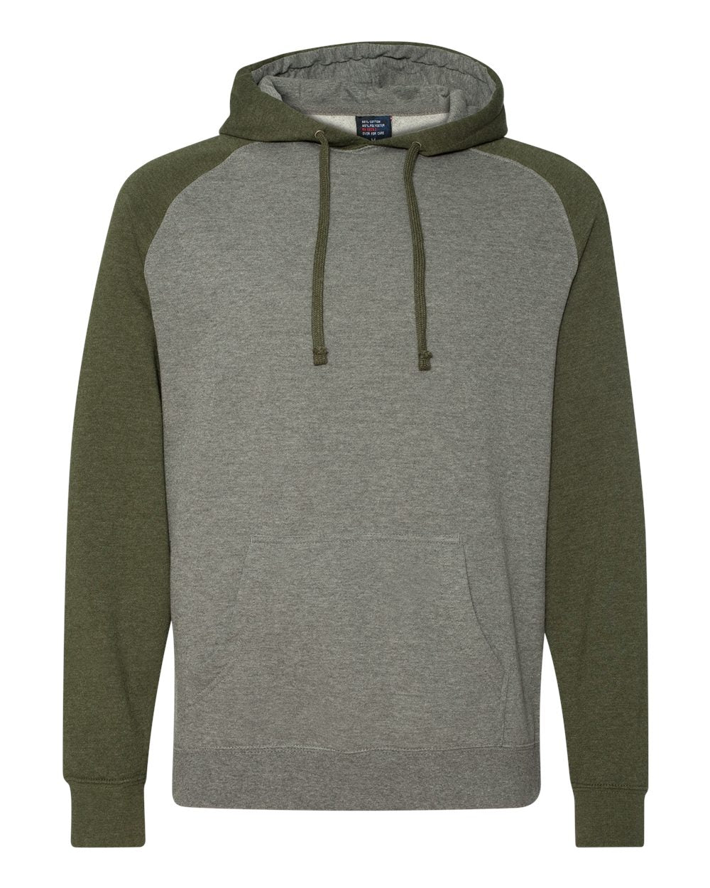 Independent Trading Co. Raglan Hooded Sweatshirt IND40RP