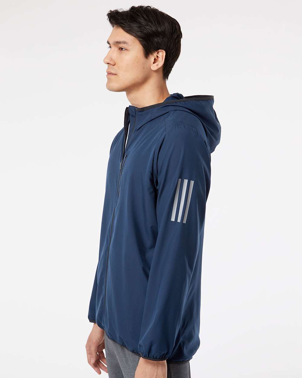 Adidas Hooded Full-Zip Windbreaker A524