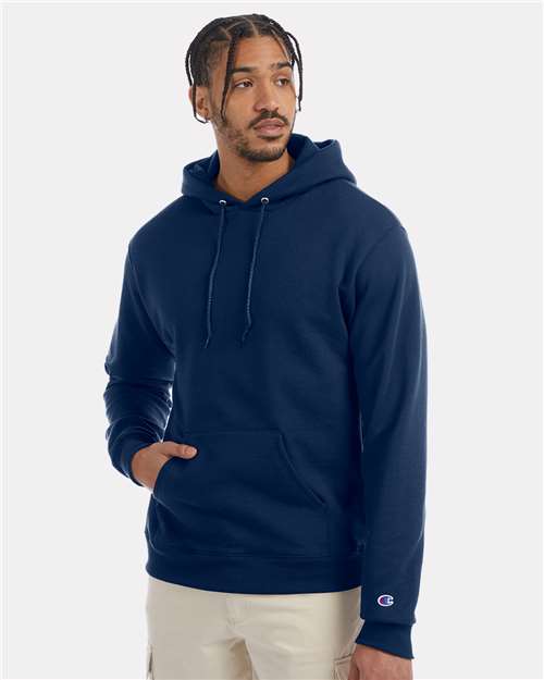 Unisex Powerblend® Hooded Sweatshirt - Late Night Blue -  - 1757