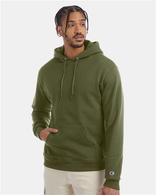 Unisex Powerblend® Hooded Sweatshirt - Fresh Olive -  - 1757