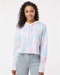 Women’s Lightweight Crop Hooded Sweatshirt -  - 7788