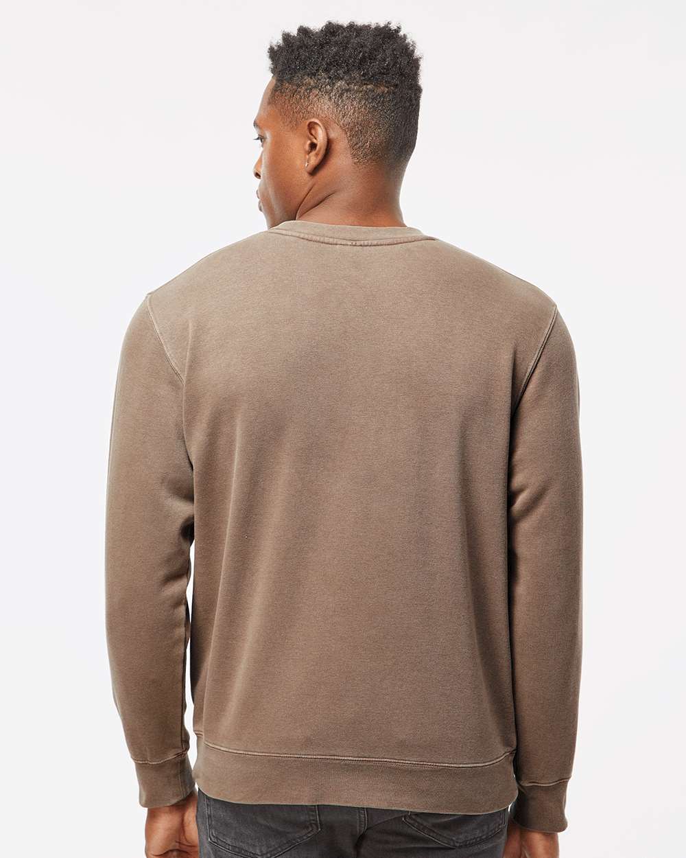 Independent Trading Co. Midweight Pigment-Dyed Crewneck Sweatshirt PRM3500