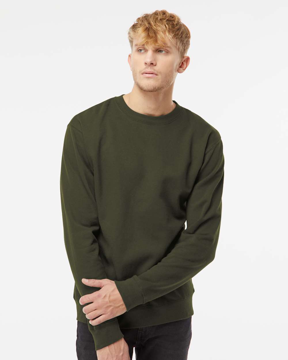 Independent Trading Co. Midweight Crewneck Sweatshirt SS3000