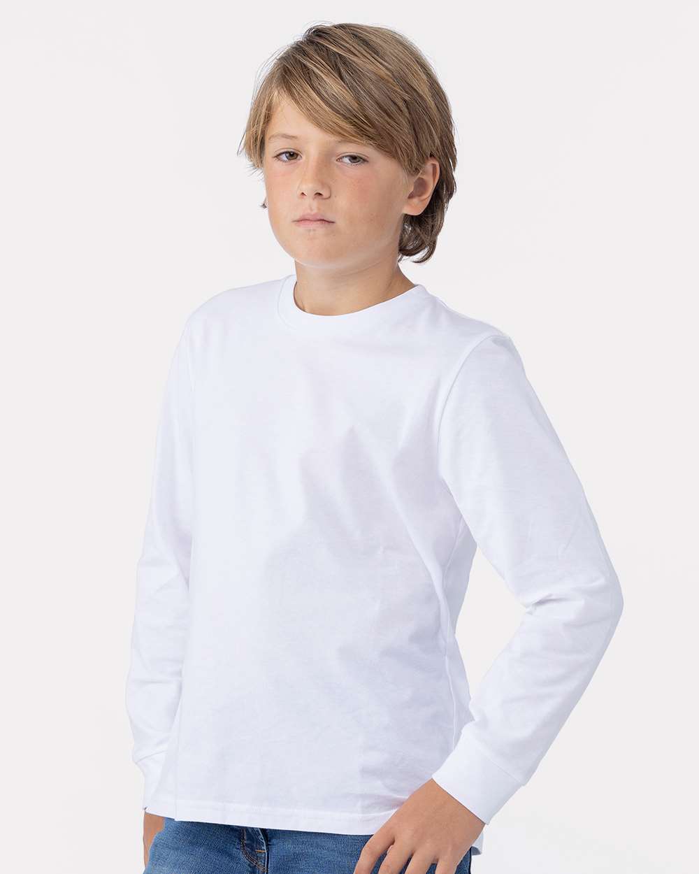 Next Level Youth Cotton Long Sleeve T-Shirt 3311