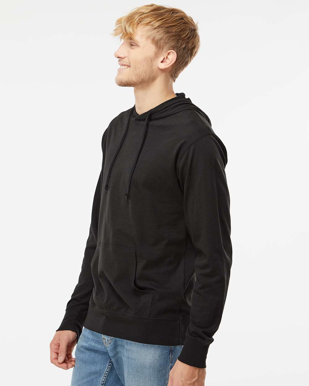 Independent Trading Co. Lightweight Hooded Pullover T-Shirt SS150J