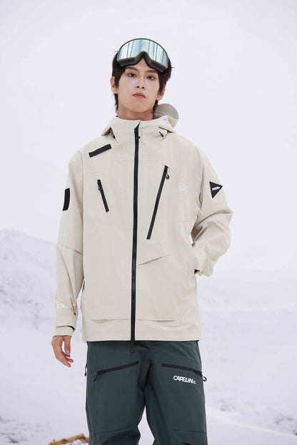 Alpha Unisex 3L Shell Snowboard Jacket