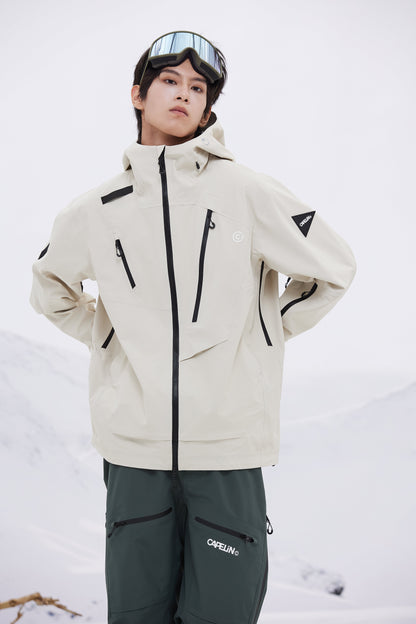 Alpha Unisex 3L Shell Snowboard Jacket